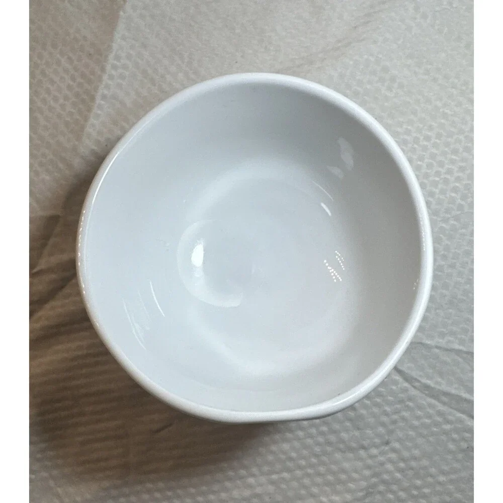 Tassen 58 Products Laughing Happy Face White Porcelain Cereal Bowl 16oz Germany - Picture 3 of 4